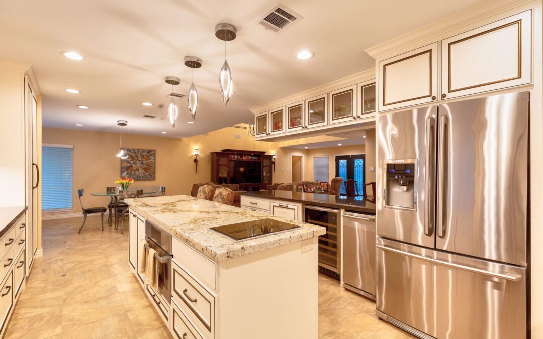 West Houston French Country Kitchen