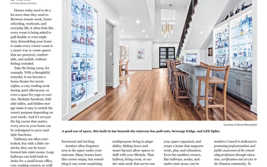 Maximize Space When Remodeling